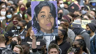 Protest gegen Polizeigewalt an Todestag von Afroamerikanerin | AFP
