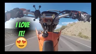 My First Supermoto Ride! [Motovlog 113]