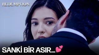 Orhun’un, Hira’yı öpücüklere boğduğu anlar 🥰 | Esaret 260.Bölüm