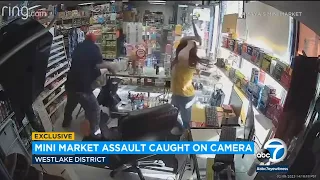 Westlake mini market clerk fights off knife-wielding would-be robber