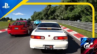 Gran Turismo 7 | Test Race | Nürburgring Nordschleife | Honda Integra Type R (DC2) | Onboard