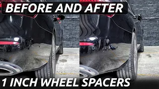 Mercedes 1-inch Wheel Spacers Before and After | BONOSS Car Parts (formerly bloxsport)