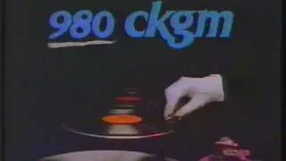 980 CKGM - "Plays Favorites of the 60s, 70s, and 80s"