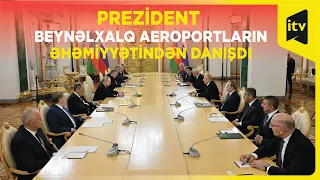 Prezident İlham Əliyev: "Azərbaycan regionda ən iri hava yük donanmasına malikdir"