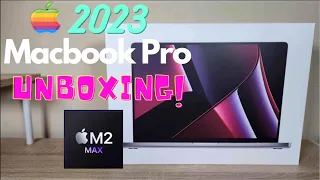 16" MacBook Pro M2 Max (2023) Space Gray  | Unboxing | Aesthetic