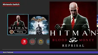 Hitman: Blood Money-Reprisal Docked Nintendo Switch Gameplay