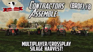 PEMBERTONS FARM | FS22 | BRDF #8 | CONTRACTORS ASSEMBLE! | Farming Simulator 22 PS5 Let’s Play.