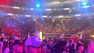 Raquel Rodriguez entrance at WWE Smack DOWN  august 12 2022 at PNC Arena