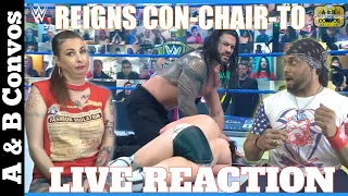 Roman Reigns delivers the Con-Chair-To to Daniel Bryan - LIVE REACTION | Smackdown Live 4/30/21