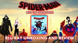 SPIDER-MAN: INTO THE SPIDERVERSE - BLURAY UNBOXING AND REVIEW!