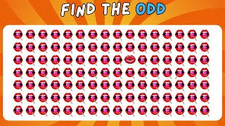 Find the ODD One Out | Easy, Medium, Hard, Impossible | Emoji Quiz