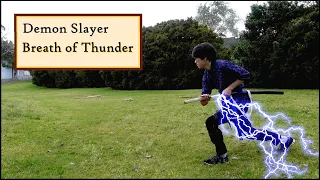 Real Life Demon Slayer - Breath of Thunder 1st Form Explained [katana training / sword talk]