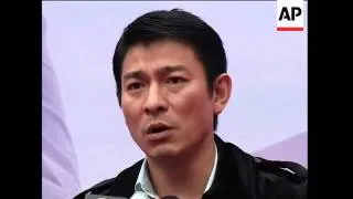 Andy Lau speaks to press about marriage and kids