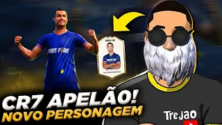 FREE FIRE - AO VIVO 💚NOVO PERSONAGEM CR7? 4X4 COM OS INSCRITOS💚LOS GRANDES, PAIN!! LOUD TREJAO?!