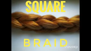 square braid / квадратная коса