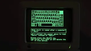 Apple IIc Introduction Startup