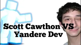 Yandere Dev VS Scott Cawthon(Animdude)