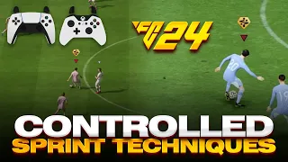 Controlled Sprint Techniques That Let You Dominate FC 24 #EAFC24​ #EAFC #fc24 #ultimateteam