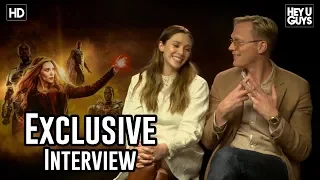 WandaVision's Elizabeth Olsen & Paul Bettany - Avengers: Infinity War Interview