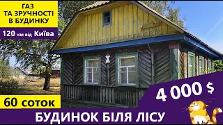 Огляд будинку біля лісу. Газ та зручності в будинку