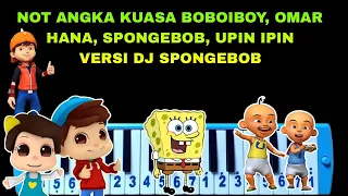 Not Pianika Kuasa Boboiboy, Omar Hana, Spongebob Versi dj Spongebob 2024