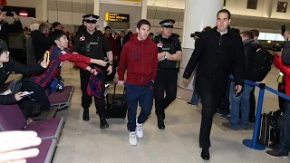 FC Barcelona's trip to Manchester