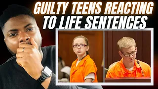 🇬🇧BRIT Reacts To GUILTY TEENAGERS REACTING TO RECEIVING LIFE SENTENCES!