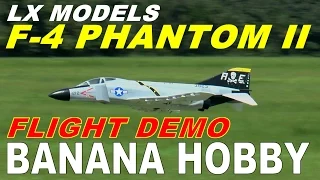 LX Models / Banana Hobby F-4  PHANTOM II FULL Flight Review & Demo By: RCINFORMER