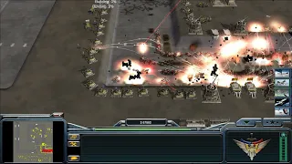 AOD single player (2 players map) medium difficulty | Command and Conquer Generals Zero Hour