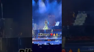 Rihanna Dancing shaking her booty at the Ambani wedding