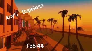 GTA: Vice City any% dupeless in 1:35:44 [PB]