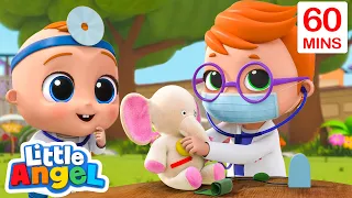 👨🏻‍⚕️ Doctor Knows Best! | BEST OF @LittleAngel  | Sing Along With Me!