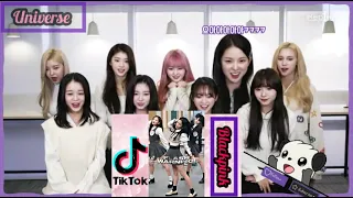 Kep1er Reaction to Blackpink TikTok #3