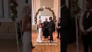 Man Embarrassed Cheating Wife at Wedding 😳