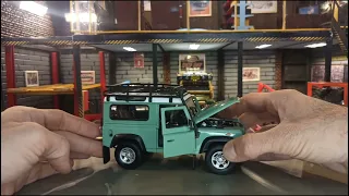 welly 1:24 LAND ROVER defender