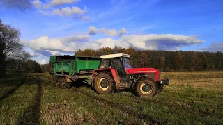 AGRO VLOG #28//MOKRÉ ROZMETÁNÍ HNOJE//ZETOR12145 V BAHNĚ//