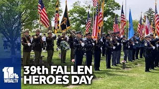 Families gather for 39th annual Fallen Heroes Day