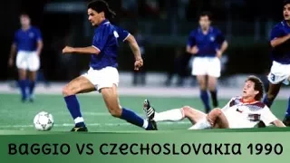Baggio vs Czechoslovakia World Cup 1990