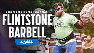 Flintstone Barbell | 2022 World's Strongest Man (FINAL)