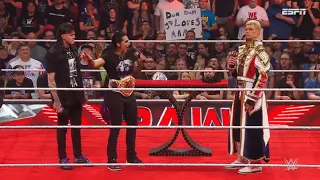 Rhea Ripley es interrumpida por Cody Rhodes - WWE RAW 12 de Junio 2023 Español Latino