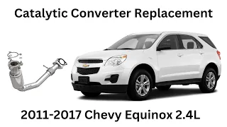 2011-2017 Chevy Equinox & GMC Terrain Catalytic Converter Replacement