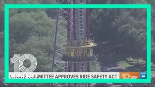 Crews begin taking down Orlando Freefall ride at ICON Park