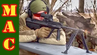 Rare Steyr AUG LMG configuration