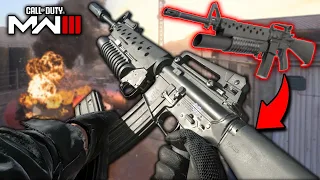 Silenced M16A4 Grenadier & Remington 870 MCS Loadout - Modern Warfare 3 Multiplayer Gameplay