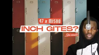 Արտասահմանցու ռեակցիան || 47 x MISHO - INCH GITES ? / 2021  (Official Video) █▬█ █ ▀█▀|| (REACTION)