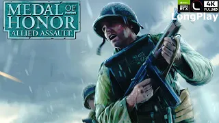 Medal of Honor: Allied Assault "Remastered" - LongPlay [4K: RayTracing]🔴