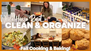 Fall Home Reset Cozy Fall Baking 2023 Fall Whole House Clean and Organize With Me  Pantry Reset