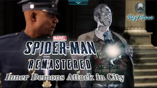 Marvel Spider-Man Remastered | Demons Attack on the new york city Ceremony + Death | Vergil Gamer