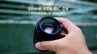 Sigma 30mm F1.4 for Fujifilm X-Mount Review | Video Autofocus Test + Photo/video samples