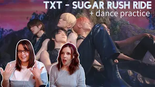 TXT (투모로우바이투게더) 'Sugar Rush Ride' Official MV + Dance Practice Reaction